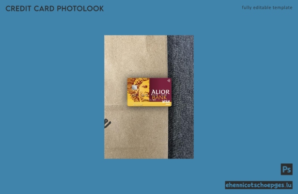 Polen Alior Bank Visa Debitkarte Fotobeispiel Vorschau